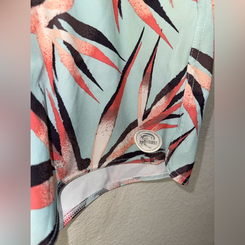 O'Neill Mens Birds Volley Tropical Boardshorts Swim Trunks- Size Small - Picture 5 of 12